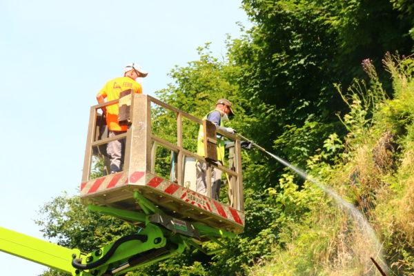 nacelle et lance de traitement phytosanitaire